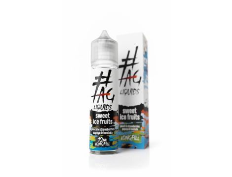 Longfill Hasztag #TAG 10/60ml - Sweet Ice Fruits